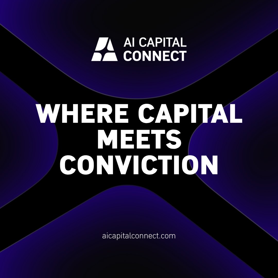 AICapitalCon's tweet photo. Great companies need more than funding.

They need the right investors, the right conversations and the right partnerships.

AI Capital Connect brings together the people shaping the next generation of AI companies.

📍Singapore
📅6 October 2026

#AICapitalConnect #VentureCapital https://t.co/9ySKb9obAn