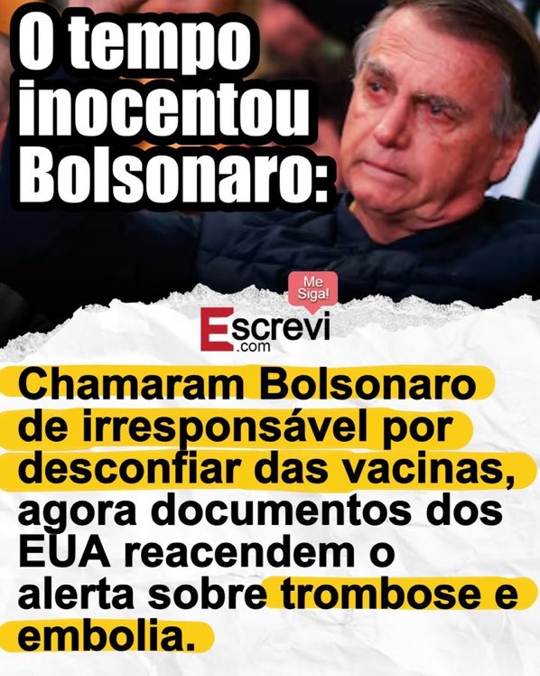 A_Maluan's tweet photo. Bolsonaro sempre teve razão. https://t.co/yGHZfcY3ea
