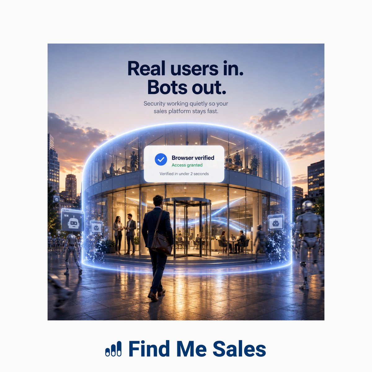 FindMeSalesHQ's tweet photo. Security should make your CRM feel better, not slower.
🛡️ Protects your data
⚡ Keeps the platform responsive
🚀 Invisible to genuine users
The best security is the kind you barely notice.
#SalesTech #CyberSecurity #CRM https://t.co/OneaxE92nC