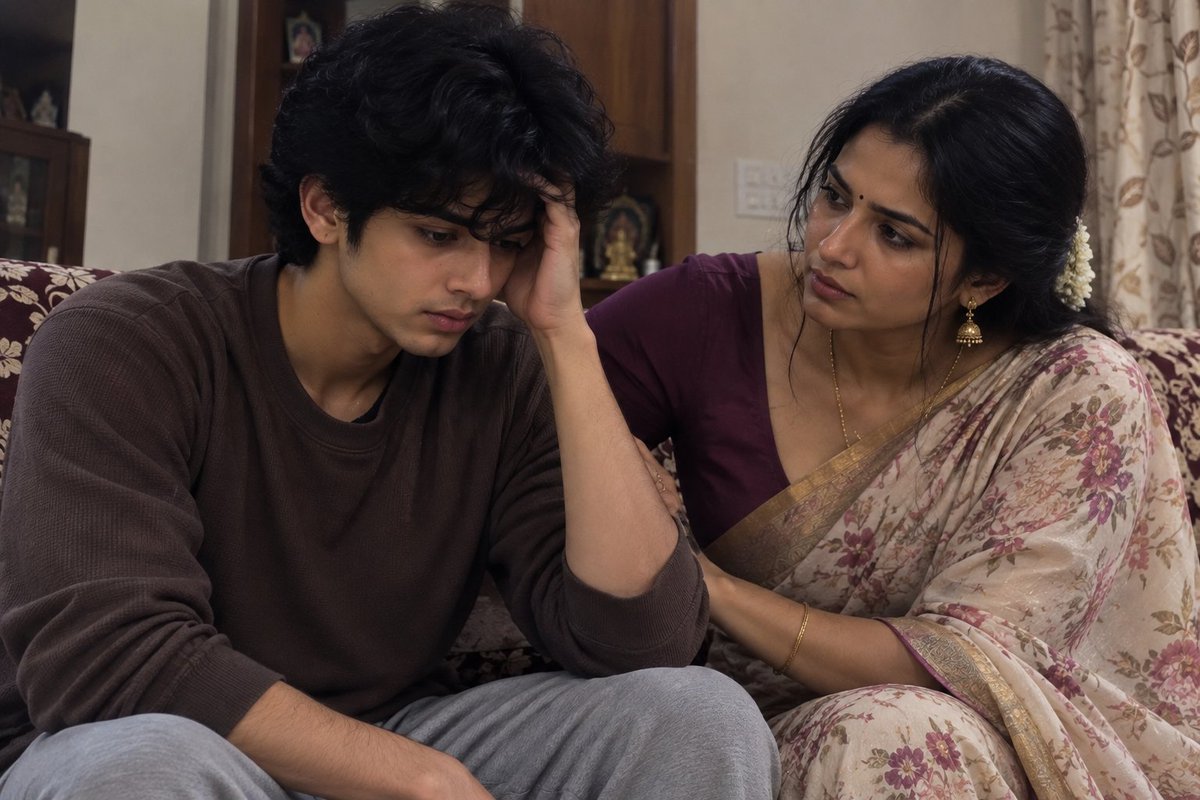 Emilia1430's tweet photo. Me: Atta, my bag was stolen in the train I have nothing to wear for your house warming function
Atta: Don't worry ra I have bought a new saree for Neha(my sister) she didn't come right? so you can wear that
Me: No,I am boy, boys don't wear sarees.
{continued below👇} 1/2 https://t.co/qoZ0Upav3i