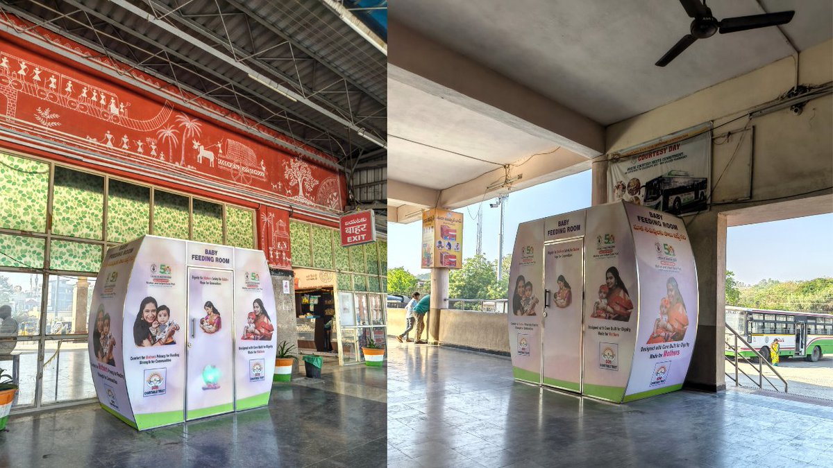 SunCharitable's tweet photo. Every mother deserves a safe, private &amp; hygienic space to breastfeed her child. ❤️

Join us in establishing Baby Feeding Rooms (Mother Pods) across Government Hospitals &amp; public transport hubs to strengthen maternal &amp; child health.

🤝 CSR Partnerships Welcome

#CSR #Partnership https://t.co/b1WZ4gDcgB