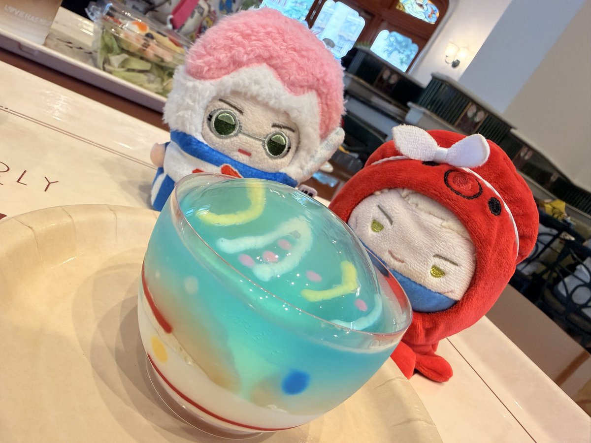 samemin_73's tweet photo. フードも美味しい＆可愛い✨フクースナー！😋あとエモい島二郎撮れた📸映えだ……な！ https://t.co/U5ghVMUnEE