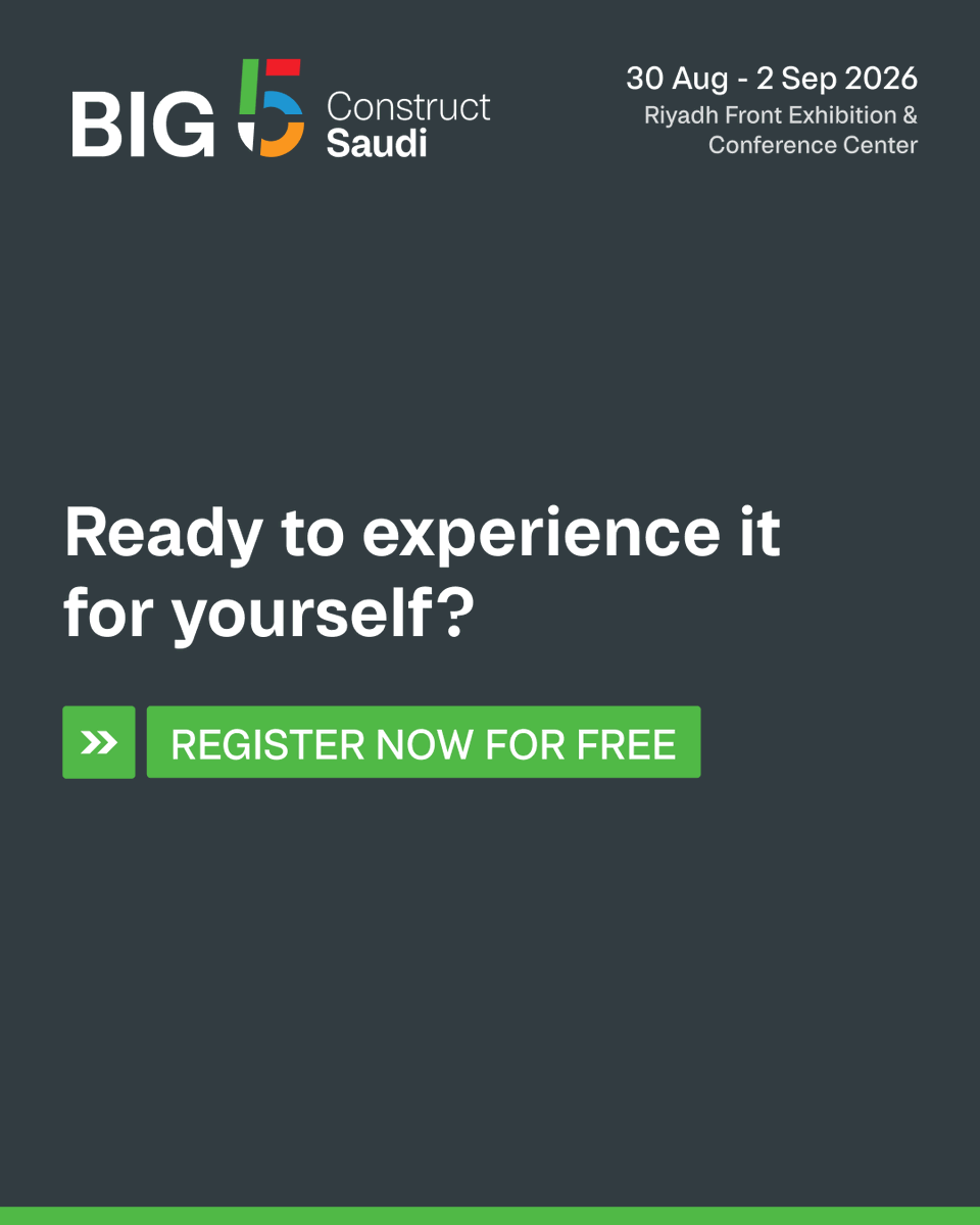 thebig5saudi's tweet photo. Whether it's your first visit or you're returning, these quick FAQs will help you get ready for four days of sourcing, networking and discovering the latest products, solutions and innovations across the construction industry.

Register now to visit:
https://t.co/ERc6hVbx1s

📅 30 Aug – 2 Sep 2026
📍 Riyadh Front Exhibition & Conference Center

#Big5Saudi #Construction #KSAConstruction