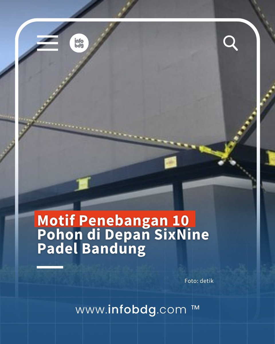 infobdg's tweet photo. Ditebang karena menghalangi videotron 😕

#infobdg https://t.co/jgI6GeMZRT