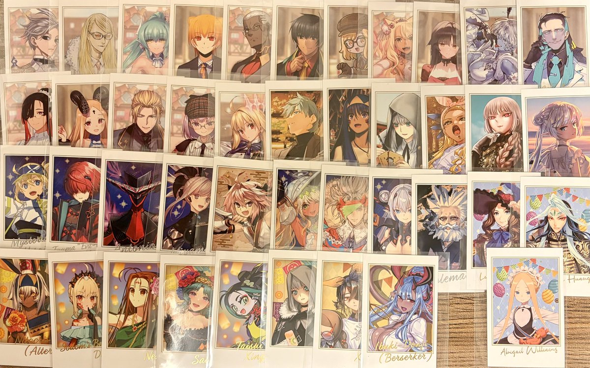 kuma_mt12's tweet photo. 【交換】Fate/Grand order Fes. FGO フェス 入場特典 ポートレート Fate/Final Journey

譲:画像参照
求:ポトレ バーソロミュー(2021 巡遊)
A.B-T.C フェア 高杉
謎丸 高杉
シールシート(高杉の写っているもの)

同異種 高杉 バーソロミュー シャルルマーニュ ロビンフッド アルジュナ オルジュナ

→ https://t.co/bKNefAeN7y