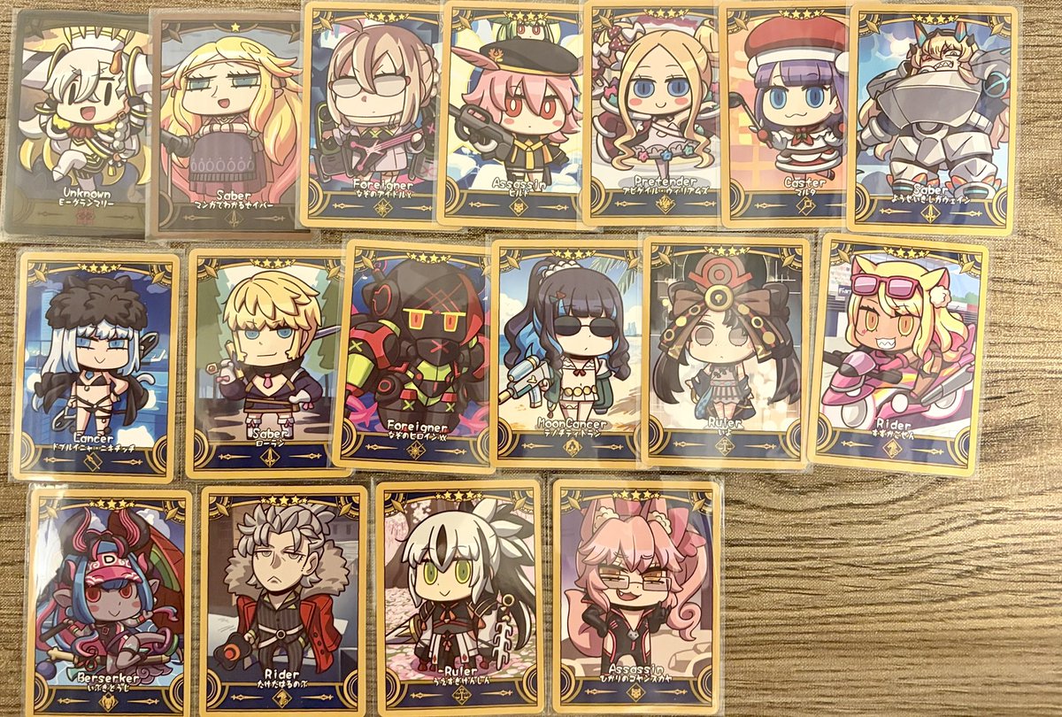 kuma_mt12's tweet photo. 【交換】Fate/Grand order Fes. FGO フェス 入場特典 ポートレート Fate/Final Journey

譲:画像参照
求:ポトレ バーソロミュー(2021 巡遊)
A.B-T.C フェア 高杉
謎丸 高杉
シールシート(高杉の写っているもの)

同異種 高杉 バーソロミュー シャルルマーニュ ロビンフッド アルジュナ オルジュナ

→ https://t.co/bKNefAeN7y