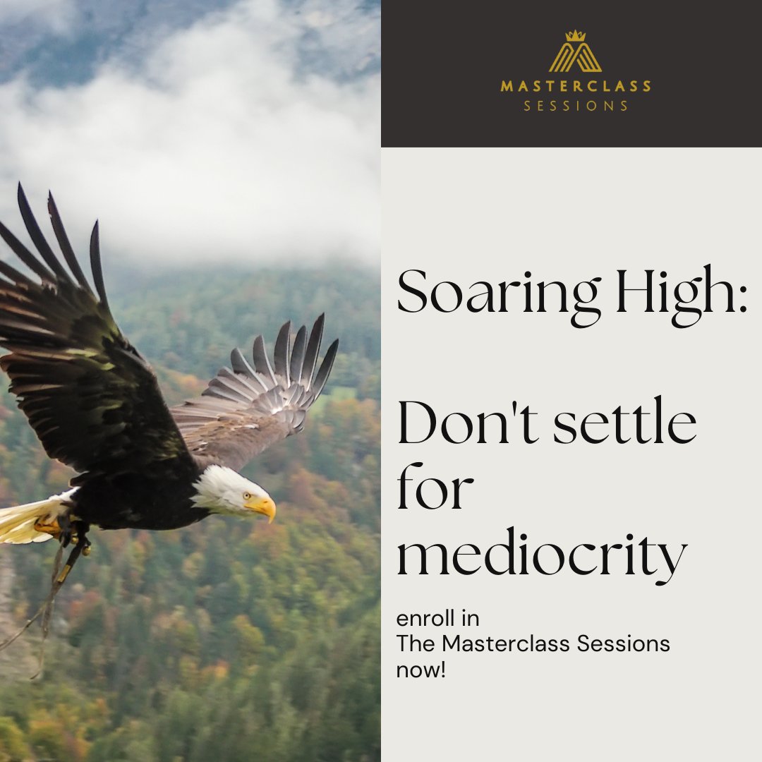 masterclass_the's tweet photo. Don't settle for mediocrity - enrol in The Masterclass Sessions now!
#TheMasterclassSessions #PersonalDevelopment #LifeGoals #MindsetIsEverything #SuccessMindset #EntrepreneurialMindset #LeadershipTraining #InspirationDaily #SelfImprovementJourney #GoalSetting https://t.co/tsZNqhTDU0