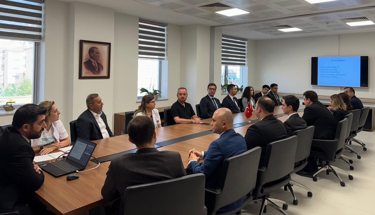 SincanAdsh's tweet photo. Sincan ADSH T.C. Sağlık Bakanlığı Teftiş Kurulu Başkanlığında Göreve Başlayan Müfettiş Yardımcılarının Mesleki Gelişimine Yönelik Hastanemizde Eğitim Programı Düzenlendi. https://t.co/CNgbURsEqY