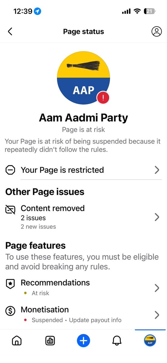 AamAadmiParty's tweet photo. No explanation. No accountability. Just silence.

Democracy demands transparency, not secret restrictions and automated acknowledgements.

@Meta, stop hiding behind silence. Tell India why accounts are being restricted on your platforms and whose orders you are acting on.

Despite several emails, why are we still not getting a response?

Stop bowing down to Prime Minister Modi.

#MetaCensorsIndia