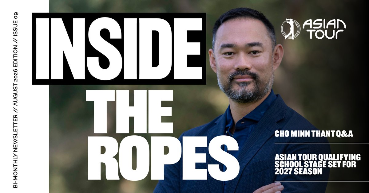 asiantourgolf's tweet photo. The August edition of Inside the Ropes is here 📰⛳️

Read the latest issue now on: https://t.co/pquExz1GNE https://t.co/ZqDAogjc6y
