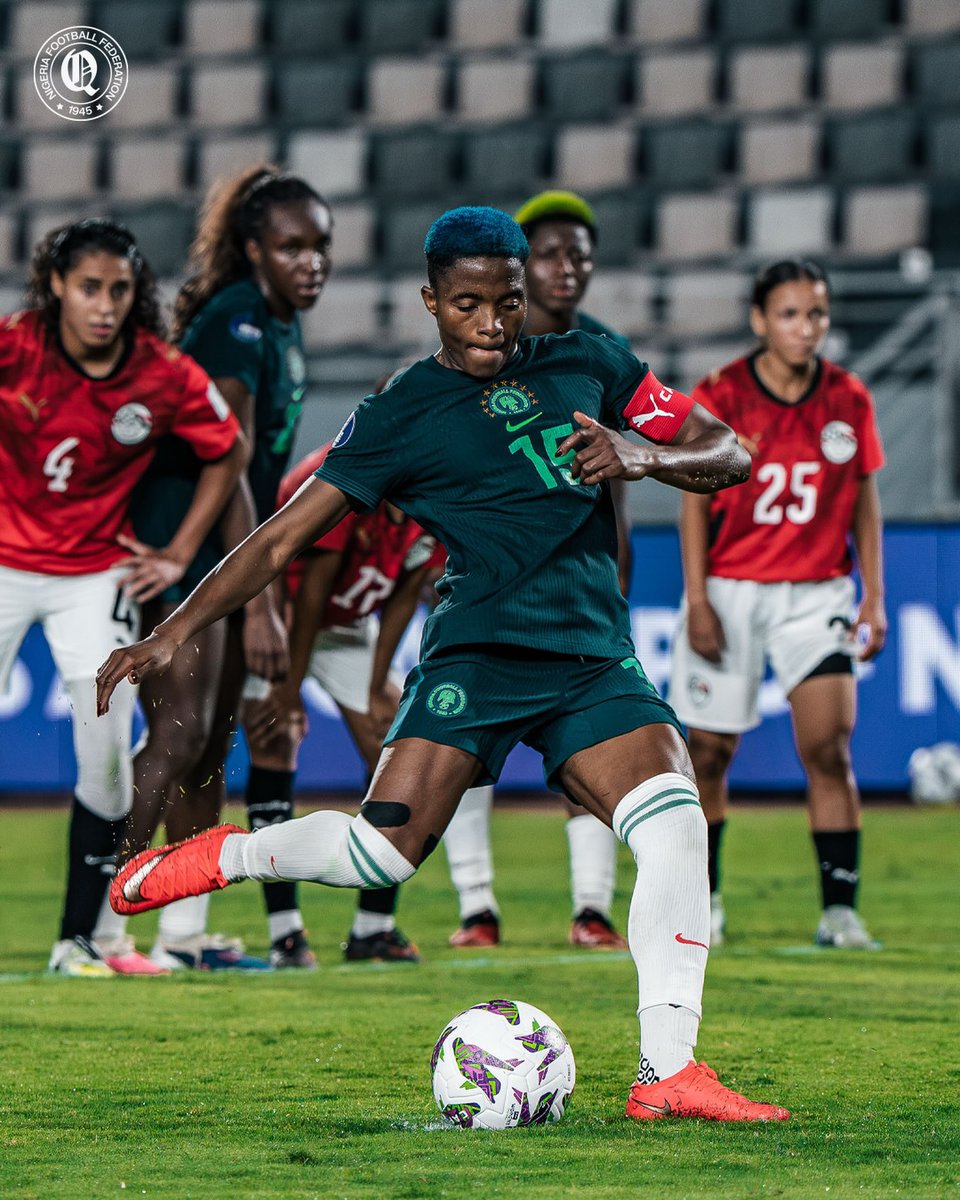 Rasheedat08's tweet photo. What a fight.

We made it out of the group stage.

This win was about ALL of us: every player who stepped on that pitch, everyone in the squad pushing us on, to our crew, technical team, staff, and every single fan back home believing with us.

That's what collective effort looks like. We fight for each other.

Quarter-finals, here we come. The mission continues.

The Queens Are Here. 🇳🇬🦅

All for His glory.

#SuperFalcons #WAFCON2026 #TheQueens #TheGirlWithTheBlueHair