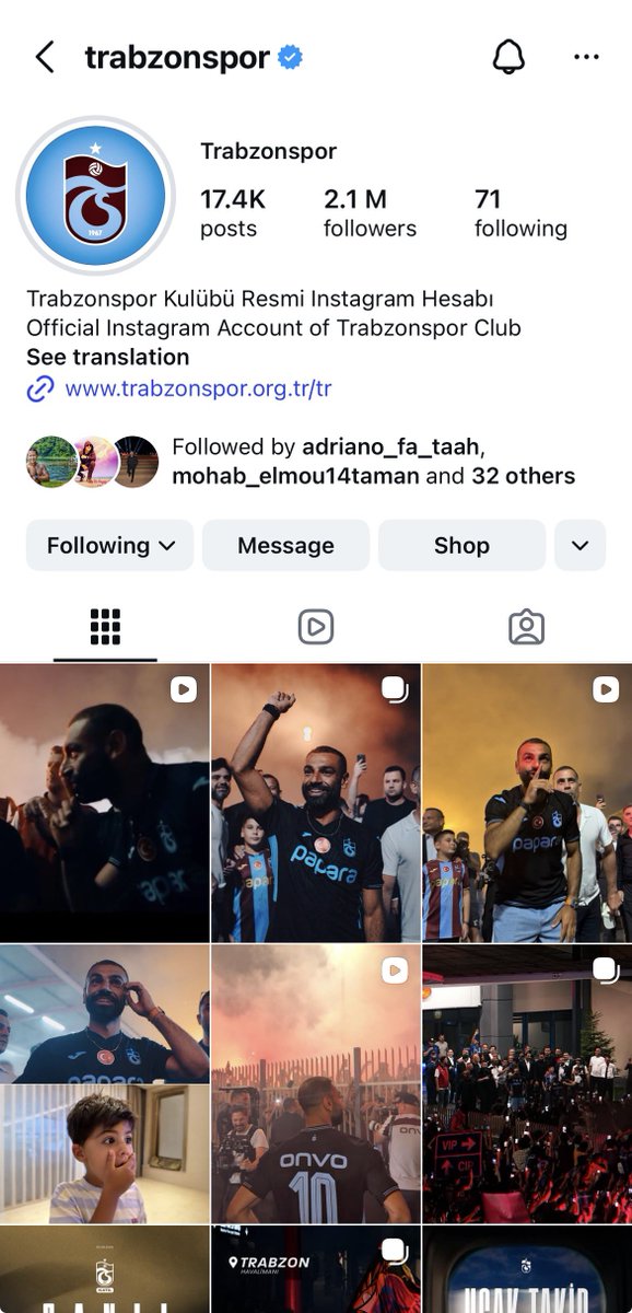 M1Keeper's tweet photo. أكونت نادي طرابزون سبور 
زاد 500 ألف متابع في 24 ساع
من 1,6 مليون ل 2,1 مليون 

الشغل ده مش هينفع يا مصريين 
لازم نشد حيلنا شوية عايزين نوصل الأكونت ل 20 مليون علي الأقل بنهاية الشهر ده 

وده الأكونت بتاعهم علي إنستغرام 

https://t.co/HEPj5aI8fA https://t.co/AK7CtEE9Ch