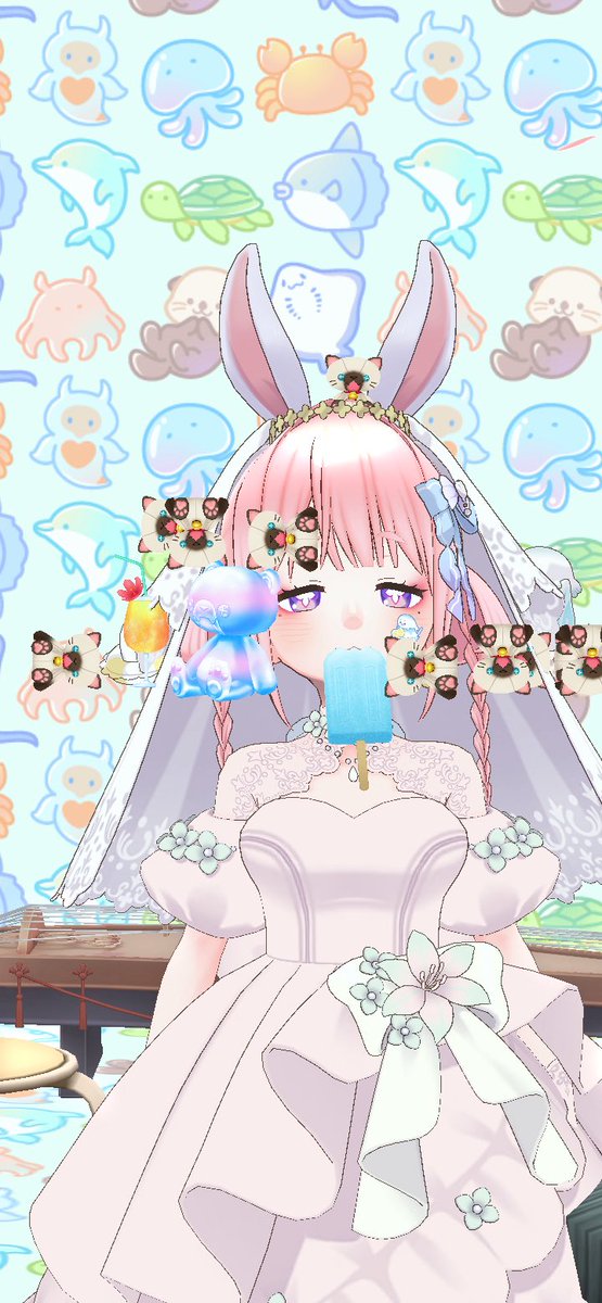 Cococherry890's tweet photo. レアレア朝配信🔆
来てくれてありがとう!!
たくさんプレゼントもお話もありがとう😭
アイスうみゃいʕっꈍᗜꈍςʔ🍦🐈🐾

いつもたくさん元気もらってる！ありがとうね！
みんなもわたしの配信で
たくさん笑顔になってくれたら超超うれしい🌸

 #REALITY https://t.co/vS9IonDQXI