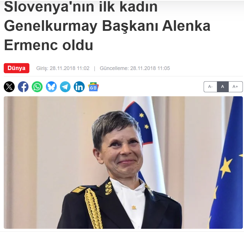 Hak_Soy's tweet photo. Yabancı devletlerin gay, lezbiyen askerleri veya kadın generalleriyle alay ettikten sonra "ilk Türk kadın generalimiz oldu" diye sevinmek ikiyüzlülüktür.
Türk kadını Tomris Hatun, Nene Hatun gibi kahramanlar çıkarmıştır. Ama onlar olağanüstü şartların olağanüstü insanlarıydı. ++ https://t.co/aXvbMf8Wc1