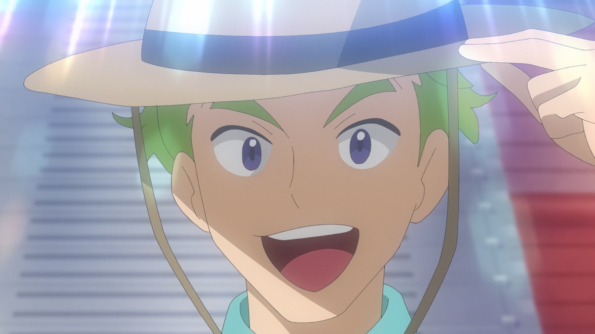 anipoke_PR's tweet photo. △次回の #アニポケ は
8月14日(金)よる6時55分から！▽

ブレイブアサギ号の空調設備が故障して
あつ～い日を過ごすライジングボルテッカーズ

そこに、元船員のソーダヨが現れ…
さらにはなぜか #メガレックウザ も!?

テレ東系での放送をお見逃しなく！
※一部地域では放送日時が異なります https://t.co/GA9fYbXfBA