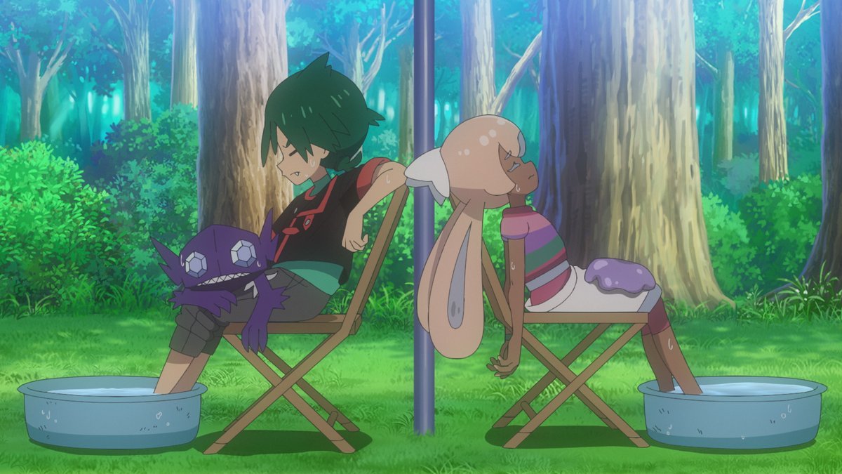 anipoke_PR's tweet photo. △次回の #アニポケ は
8月14日(金)よる6時55分から！▽

ブレイブアサギ号の空調設備が故障して
あつ～い日を過ごすライジングボルテッカーズ

そこに、元船員のソーダヨが現れ…
さらにはなぜか #メガレックウザ も!?

テレ東系での放送をお見逃しなく！
※一部地域では放送日時が異なります https://t.co/GA9fYbXfBA