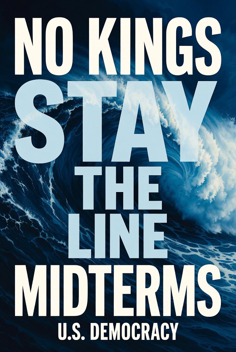 goRubenRuben's tweet photo. 89 Days to Midterms
Are you ready?
They are ready to block you at every turn, be prepared, record all suspicious activity on your phone and post it quickly!
Remember Democrats who don’t vote elect Republicans!
Stay the line! Fight the lies !
#StayTheLine #BlueWave #USDemocracy #VotoLatino #NoKings