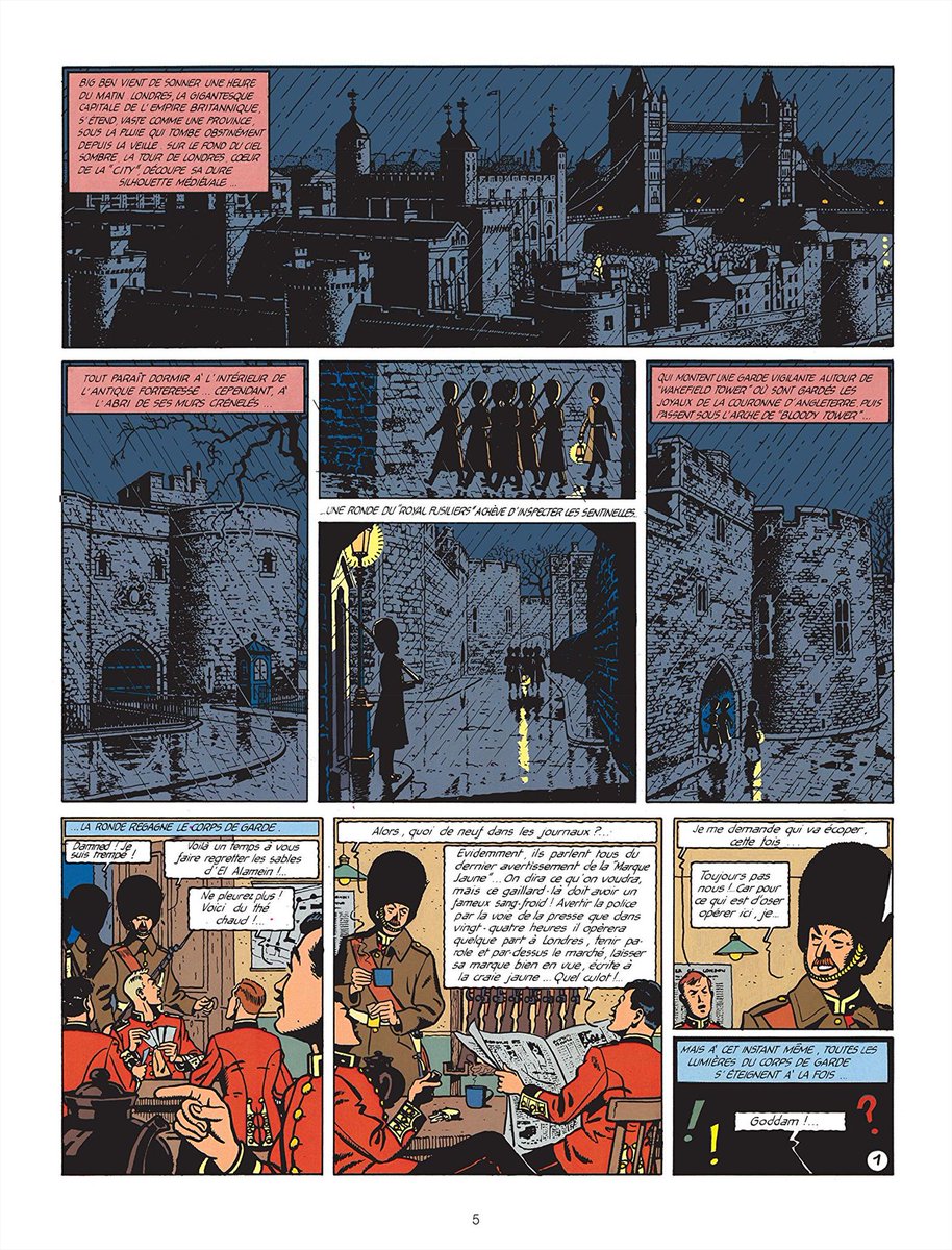 actualites_nrv's tweet photo. 'La Marque Jaune' fête ses 73 ans !!!
Le 6 août 1953, la troisième aventure de #Blake et #Mortimer de #EdgarPJacobs débute dans le 'Journal de #Tintin' n° 31 (édition Belge et Congo).
#Nice #NiceRendezVous™ #Nice06 https://t.co/jcUJHmMUCw