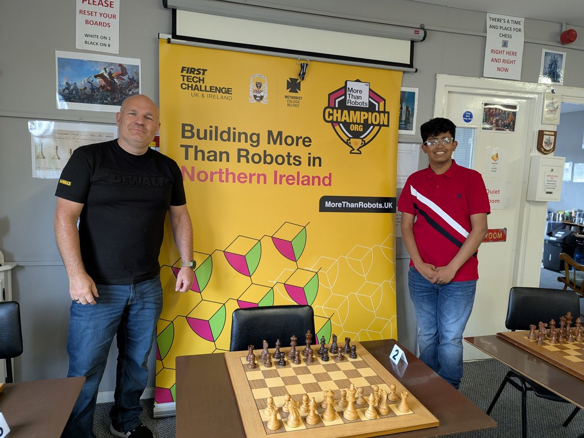 MethodyBelfast's tweet photo. Aharshi hosted a Bullet Chess Tournament at Lisburn Chess Club, raising £115 for Robotics Club with players from across the region. 

Thanks to Lisburn Chess Club for sponsoring the venue and prizes! 

#MCB #Methody https://t.co/OhJKvlw0T4
