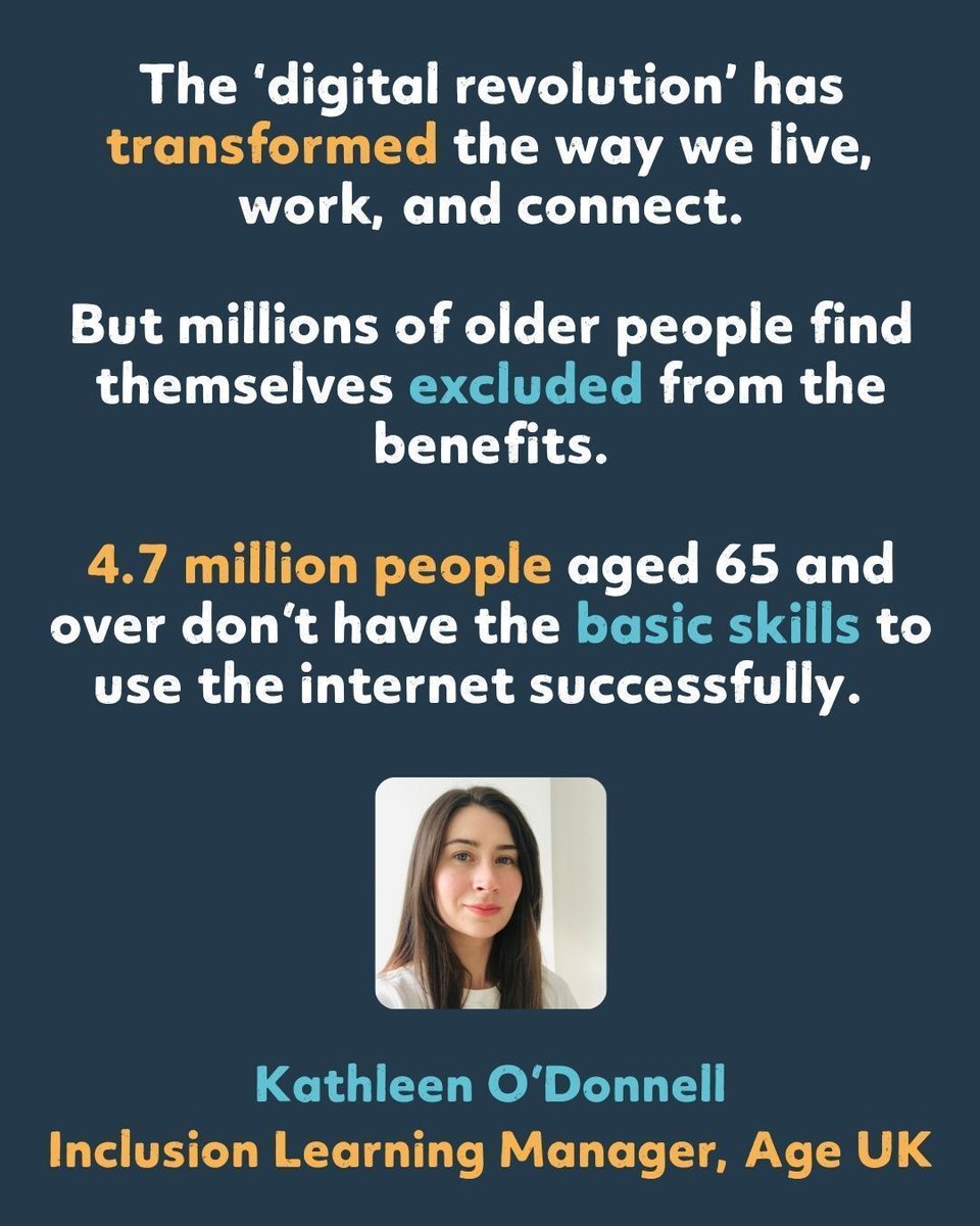 WEAadulted's tweet photo. Understanding tech is no longer optional: it’s an essential skill for independence.

This guest blog from Age UK shows how digital inclusion is transforming lives: 

https://t.co/r6AK1iK5KS

#WEALabs https://t.co/YIWt4dRIsa