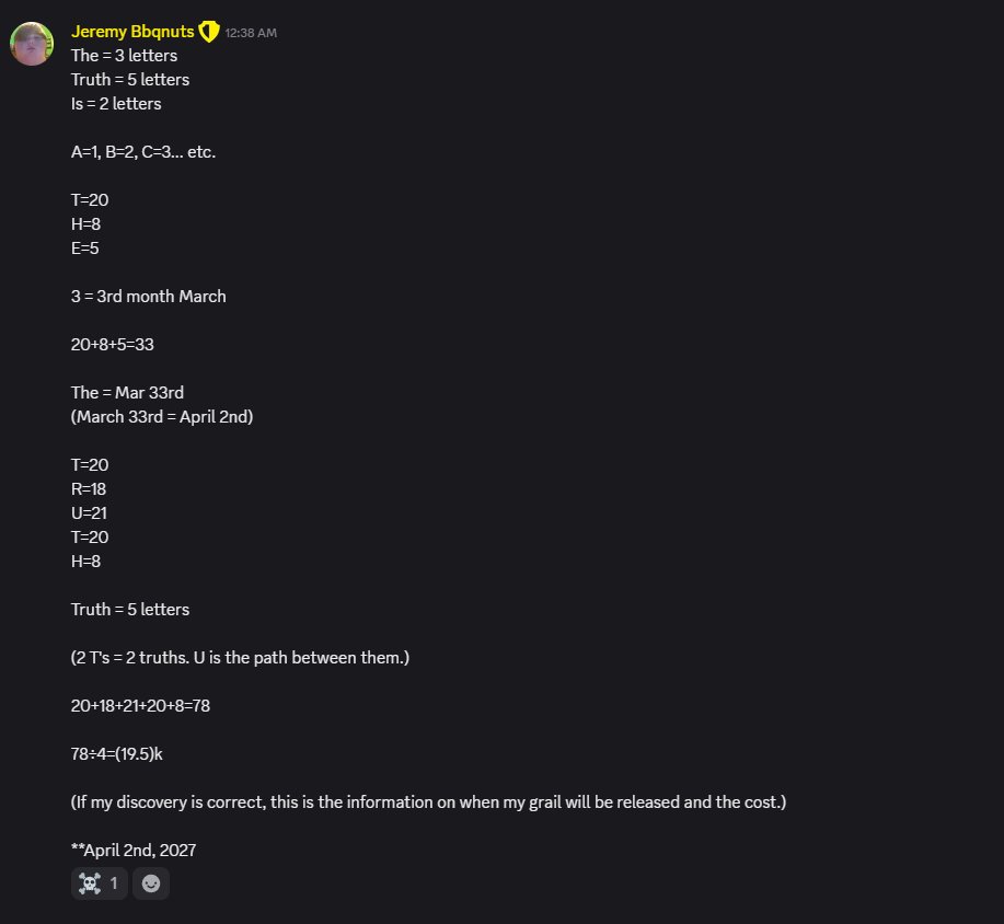 Subufr's tweet photo. PlayboiCarti com is so dead, fans have started creating theories about the grail “The Truth Is” 😭 https://t.co/VsFW6nGOcU