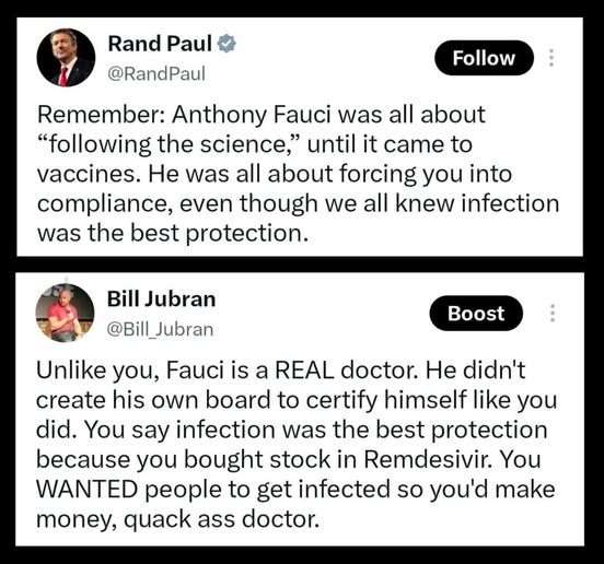 TMullenberg's tweet photo. @RandPaul Trump Sycophant attempts to make us forget about the Epstein Files and his failure as Commander in Chief. Iran Could carry on longer than Afghanistan. The midterms look like a trump shellacking, expect Republicans to follow our Goddamned Liar in Chiefs orders to Lie Lie Lie Lie https://t.co/4N3nDuWQ6W