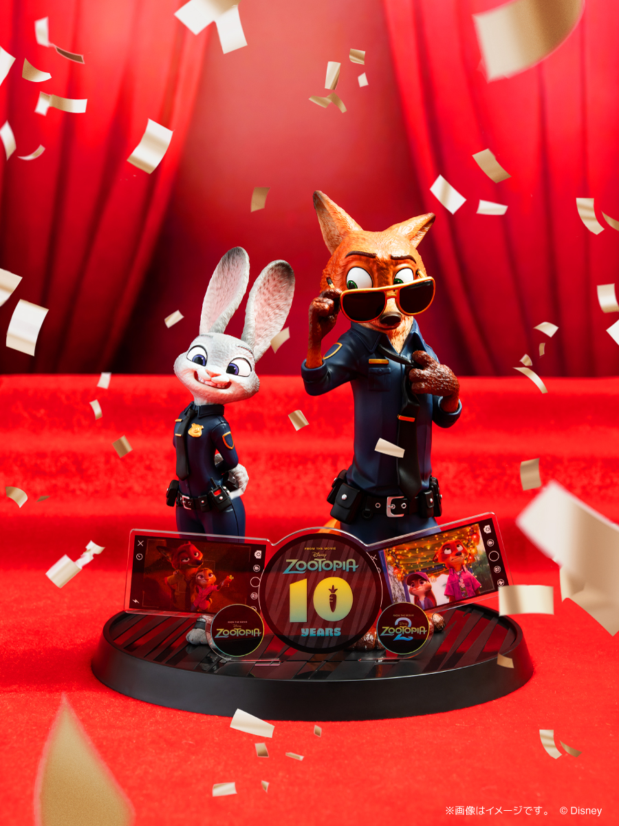 Happyくじ『ズートピア』10thアニバーサリー 大好評販売中！ もうすぐ
