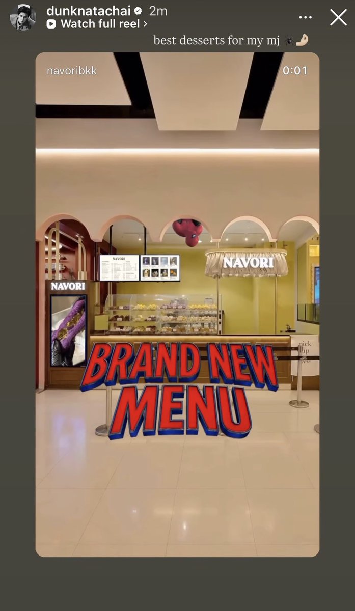 callmebamnie's tweet photo. 【📢 #NAVORIBKK 】
#จุงดัง #JoongDunk

igs khun ceo ~
🌻:best desserts for my mj 🕷️🤌🏻
——
ohhhhhhhh okay https://t.co/CUWS3YAUDg