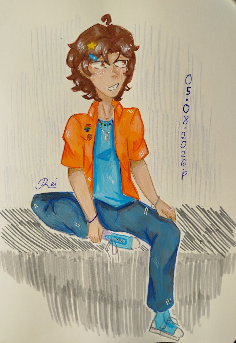 _rr_e_i_art's tweet photo. •° Redrew an old sketch with Nicky, he's sooo cute

#aftg #aftgfanart #nickyhemmik #art https://t.co/SgA4KHCjWb