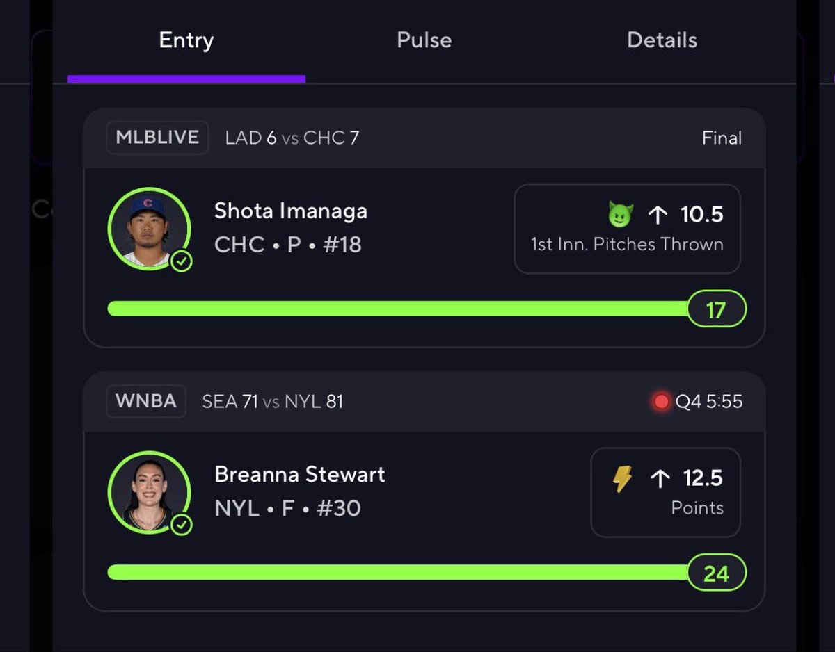 Jamila0644's tweet photo. Waffle 🧇 Wednesday ✅

#PrizePicks l #MLB⚾️⚾️⚾️⚾️⚾️⚾️ #NBA 🏀 | #WNBA ⛹️‍♀️ | #CBB ⛹️ | #PrizePicks 🔐 | #PROPS 🎰 | #POTD 📋 | #Picks 🎰 | #MLB ⚾ | #Gambling𝕏 | #NFL 🏈
#PrizePicks #GamblingX #NFL #WCBB ⛹️ https://t.co/0d0BfqVkQA
