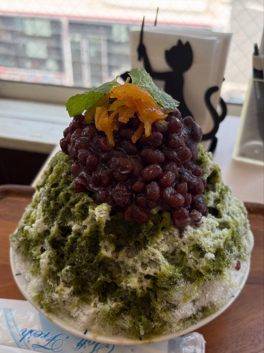 ktm0215m's tweet photo. やっぱり抹茶小豆よね🍧 https://t.co/4phxuaJnje
