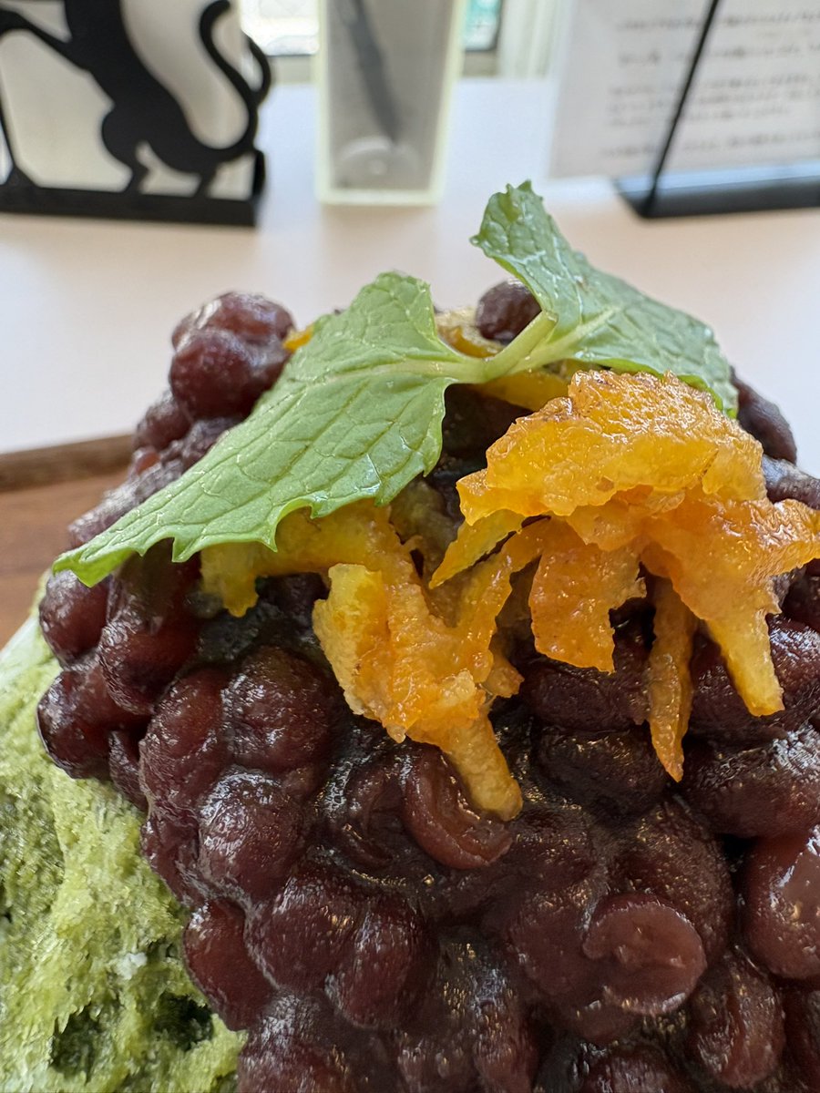 ktm0215m's tweet photo. やっぱり抹茶小豆よね🍧 https://t.co/4phxuaJnje