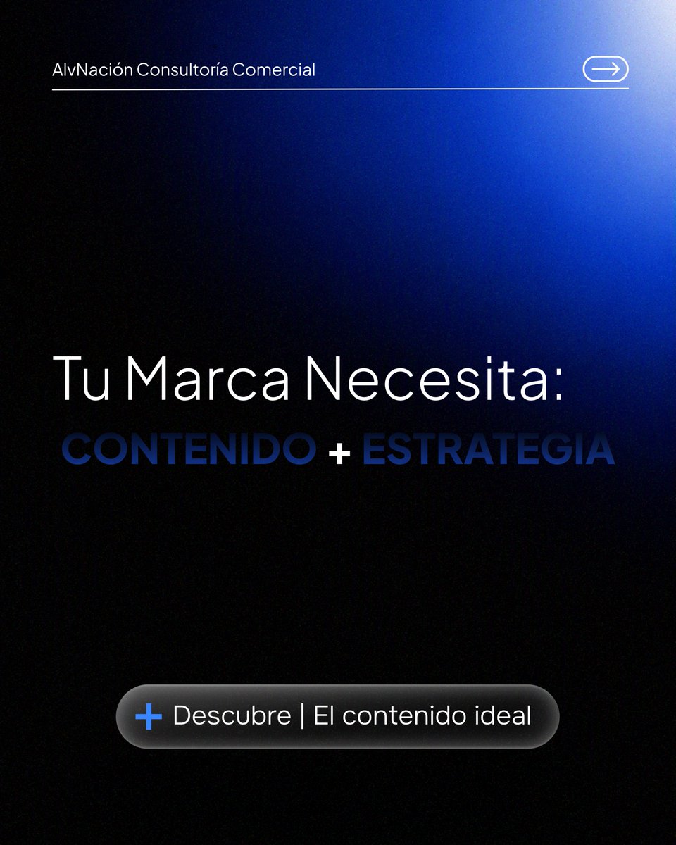 AlvNacion's tweet photo. ¿Públicas seguido pero tu contenido no conecta? Sin estrategia, no genera resultados. Te ayudamos a crear tu calendario de contenido que sí conecta.

Escríbenos https://t.co/Gpca7TYP7c

#alvnacion #estrategia #marketing #negocio https://t.co/hyi2zDd3hF