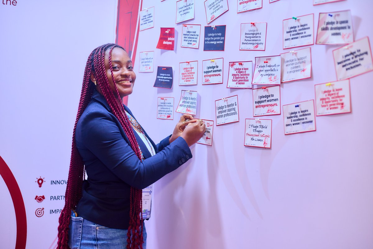 NWEConference's tweet photo. Photo highlights from NWEF Unveiling at NAICE 2026

#NWEF #NAICE2026 #WomenInEnergy #InclusiveLeadership #PhotoHighlights https://t.co/xjj7J9PvK3