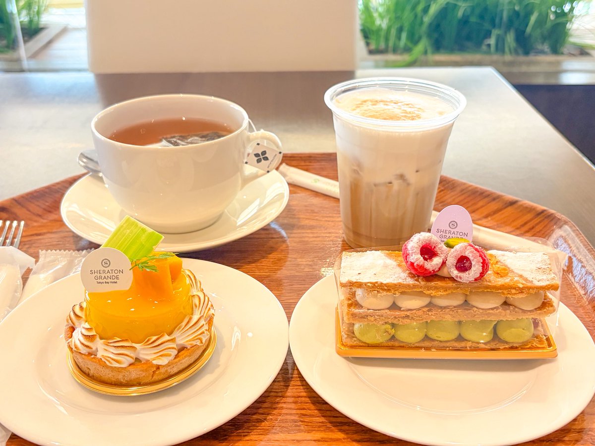 sddear1018's tweet photo. ホテルラウンジのケーキと紅茶🫖
とても美味しかったです。 https://t.co/LClc2MQ8Pf