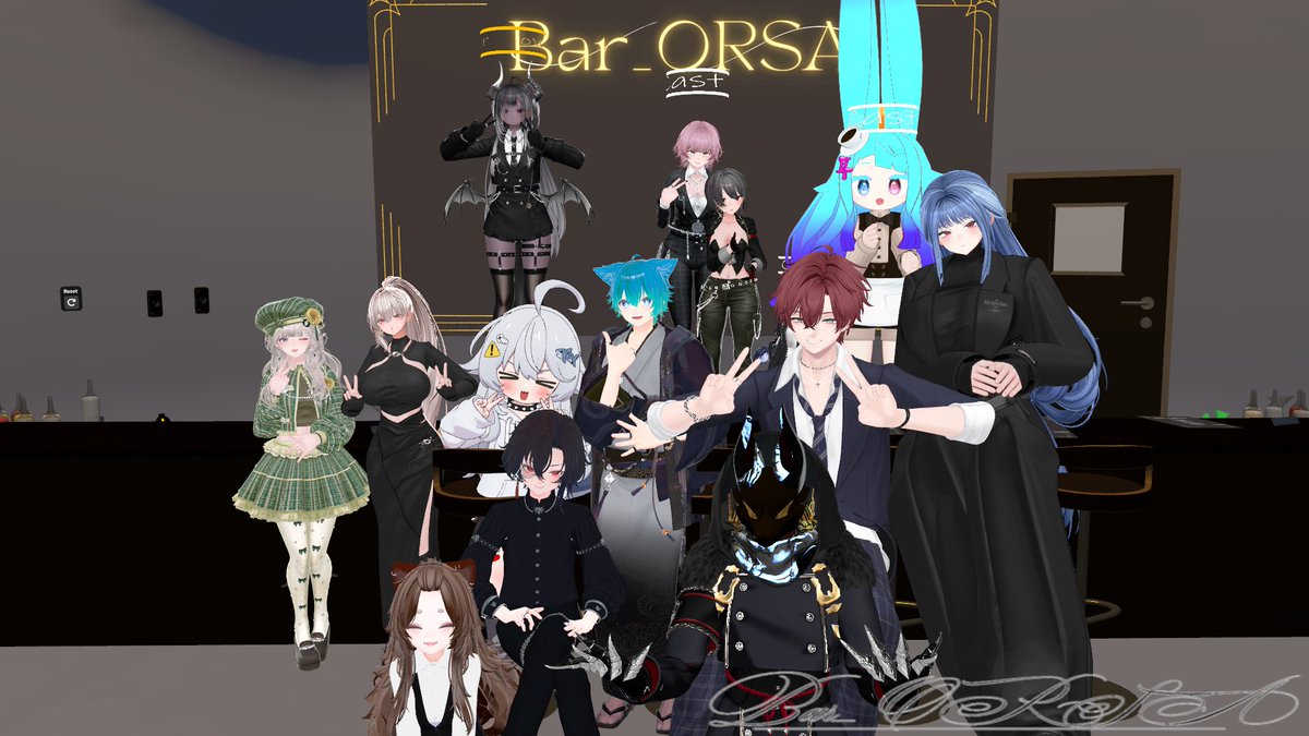 bar_orsa9369's tweet photo. 先日の営業にご来店いただきありがとうございました！
ほぼフルインスタンスですごく賑やかな空間となりました！

新しいカクテルマテリアのお披露目もできました！

ぜひまたのご来店お待ちしております。

#Bar_ORSA https://t.co/NKuHM7aApR