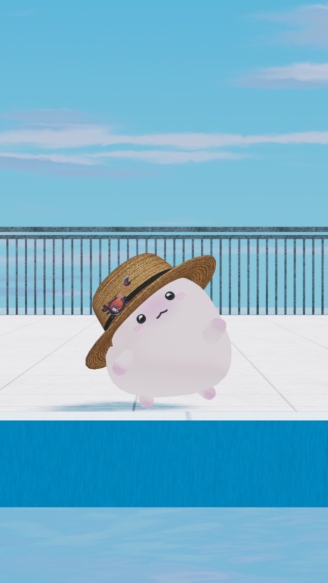 13egin_'s tweet photo. はむの夏 https://t.co/wIjJIuzJJ0