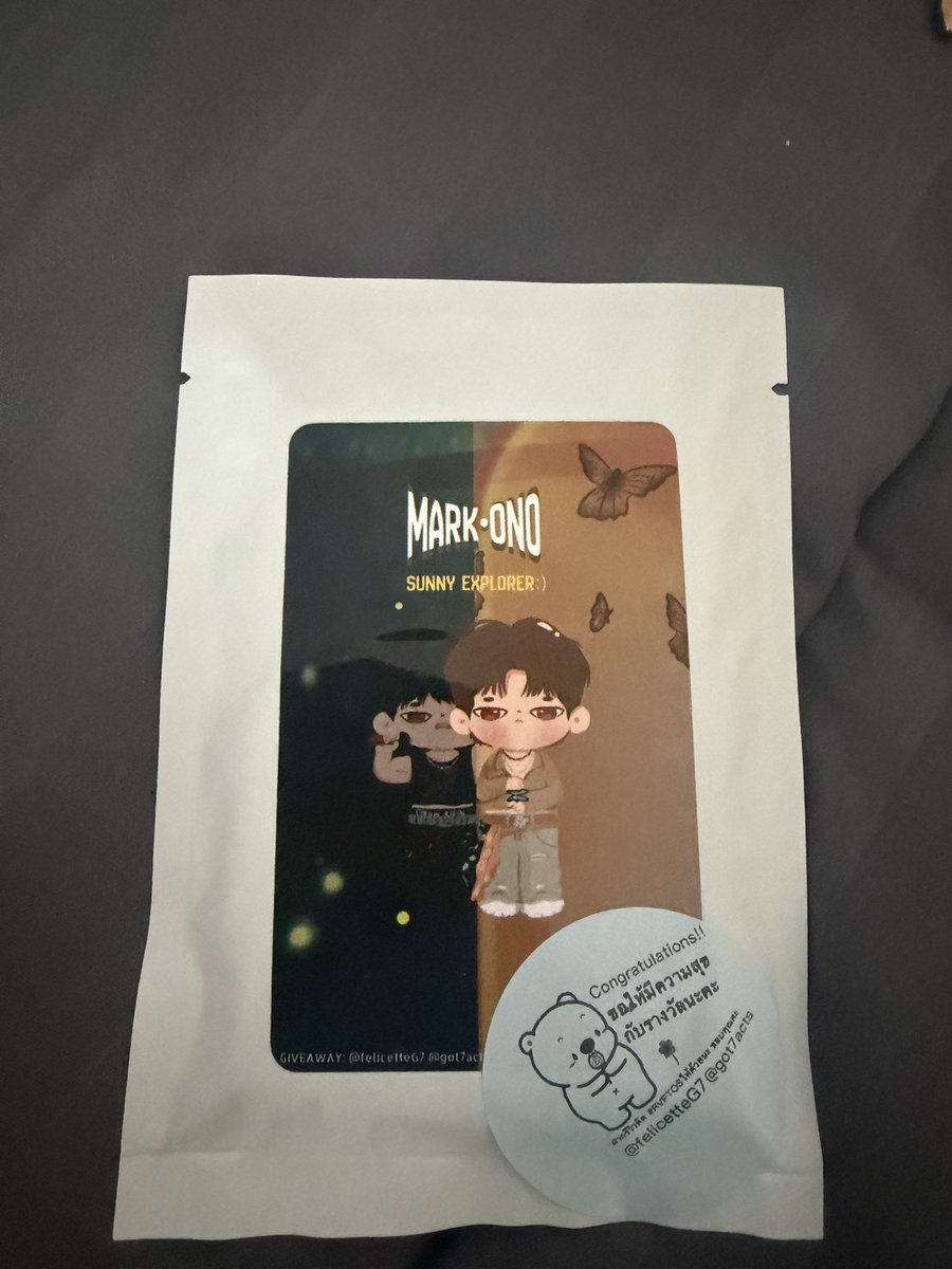 Aomamm_Singa29's tweet photo. @felicetteG7 ได้รับรางวัลจากกิจแล้วนะคะ ขอบคุณมากค่ะ
#RVPTOS https://t.co/mYuxRt9cbO