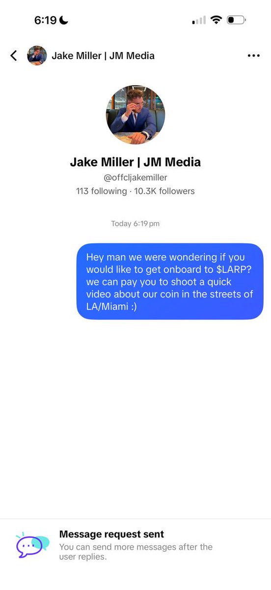 LarpCoinOnPf's tweet photo. We are DMing people that live in LA and Miami to help us shoot some content about solana:Aq2idw7BeJX2WfNek6jGnp1z2s79CpFYZXo2zCF1pump 

Stay Tuned. https://t.co/BN64iXRWsp
