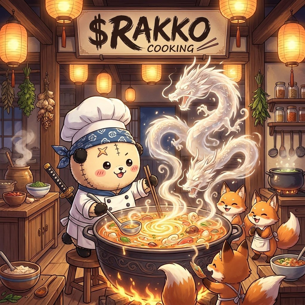 Veyr_28's tweet photo. $Rakko is cooking😍🤝 https://t.co/Zy8H03naNE