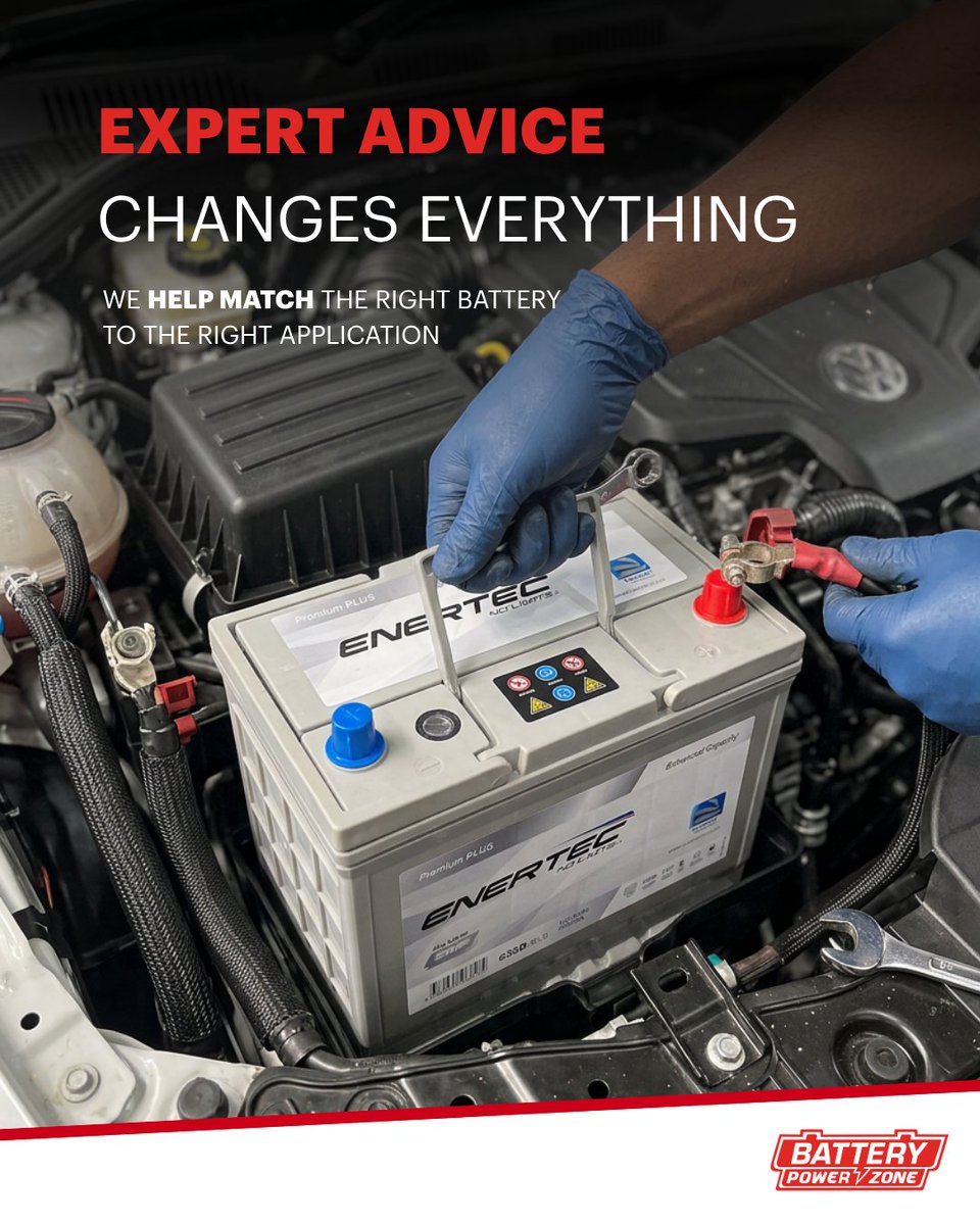 BatteryPowerZo1's tweet photo. Battery confidence starts before checkout. 

BPZ helps customers understand fitment, CCA, Ah, technology and application needs before they buy. Better advice. Better ownership. Better power. 

https://t.co/v3os9bRFcv

#BatteryPowerZone https://t.co/akk5AW9bfR