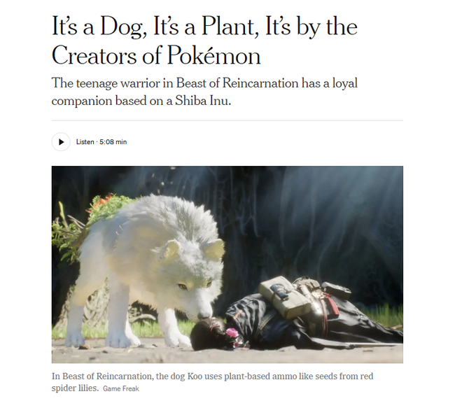 nailong155's tweet photo. Creators of Pokemon are making a new character bassed on a Shiba Inu??

Named "Koo"

Nytimes just made an article about it this is genny??

https://t.co/hP4Y5QsJw3 https://t.co/nNTH0aN57c