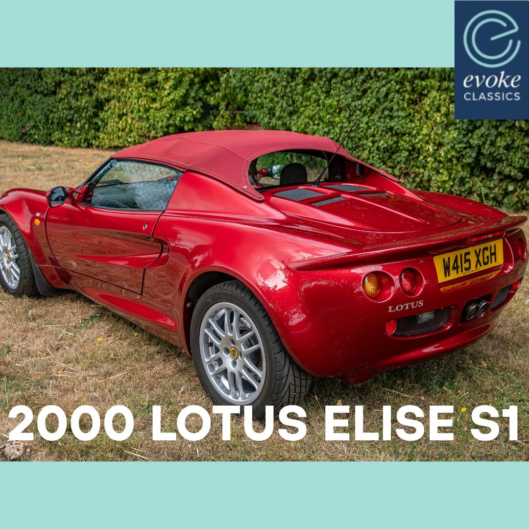 EvokeClassics's tweet photo. LIVE AT AUCTION
2000 Lotus Elise S1
https://t.co/oXdqd6bX3G
Advisory free MOT until May 2027
2 former keepers
Vendor owned since 2019
HPI Clear
#Lotus #LotusElise #ClassicCars #ModernClassics https://t.co/TLmdDbBUQI