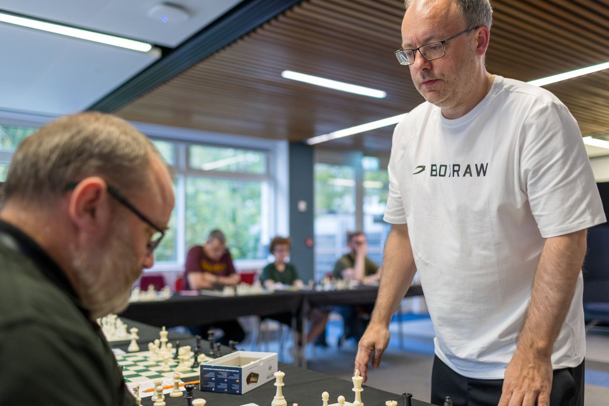 ecfchess's tweet photo. ♟️ The British Chess Championships are more than just the main event—they're a festival of chess!
Play in our Quick Quads, AM &amp; PM tournaments, enjoy simuls, challenge friends on the giant outdoor chess boards, and watch England's top players in action.

#BritishChess  #BCC2026 https://t.co/kFeSw959bD
