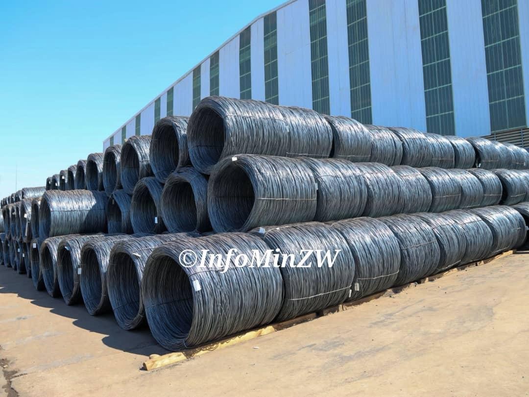 GarikaiGarwe's tweet photo. 🇿🇼 Dinson Iron and Steel Company in Manhize is fast becoming one of Zimbabwe’s most significant industrial investments.

The US$1.5 billion integrated steel plant, a subsidiary of China’s Tsingshan Holding Group, began pig iron production in July 2024 and is targeting 1.2 million tonnes of steel annually.

Its blast furnaces and continuous casting lines are now operating at full capacity, producing steel billets and slabs. Dinson currently serves a market split of 60% local and 40% export, mainly within the SADC region, with priority placed on meeting domestic demand and reducing steel imports.

#NDS2
#Vision2030
#AsakhiZim
#Vakazim
