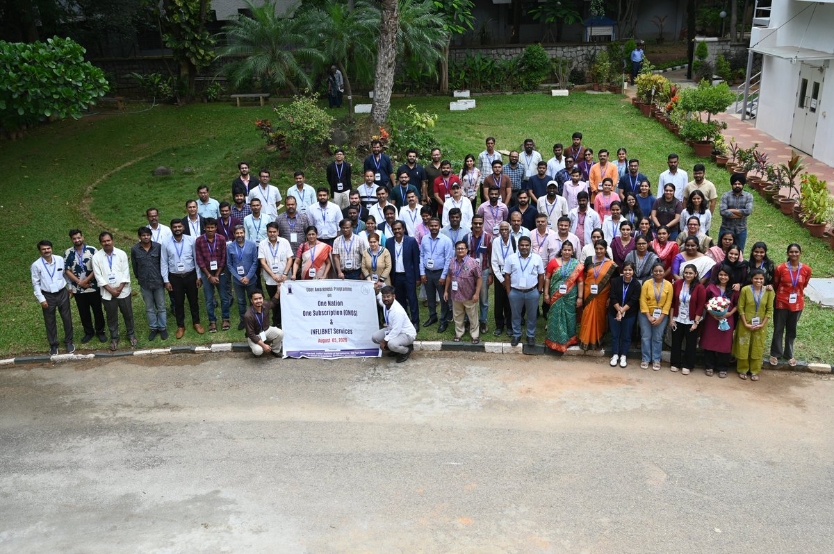 ArumugamPitchai's tweet photo. The Library of the Indian Institute of Astrophysics (IIA), Bengaluru, in collaboration with INFLIBNET Centre, successfully organised a User Awareness Programme on #ONOS & INFLIBNET Services. Around 113 participants from 45 institutions across 7 states joined this program. https://t.co/CTROggWQQm