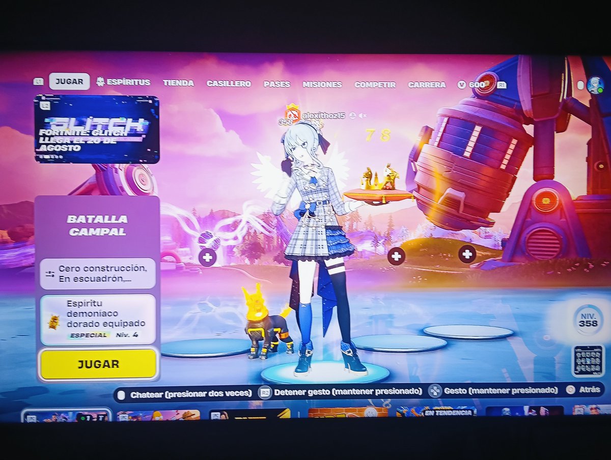 Alexithoz15's tweet photo. Ya llevo 🫡 hasta ahora 78 coronas 👑 ganados en el Fortnite 🎮 ajam shi y voy con todo 🤠 https://t.co/RS7OylJJNg