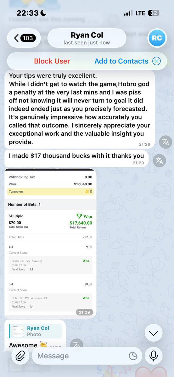 FIXED_ODDS13's tweet photo. SATISFIED CLIENTS

If you require utmost trust and reliability, I encourage you to seek the best fit for your needs.

Congratulations to all clients, and thank you for your continued trust and support. Collaborate with the experts.

Please contact me for further details regarding the upcoming fixed opportunities.

Via @FIXED_ODDS13