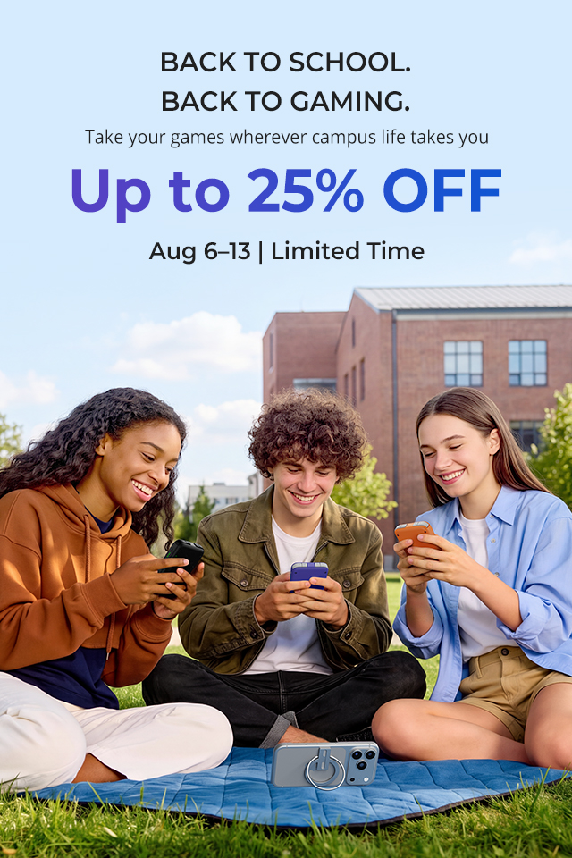 ABXYLUTE's tweet photo. 🎒 Back to school. 🎮 Back to gaming.
Up to 25% OFF — Aug 6–13.
Ready. Set. Game.
https://t.co/HBdLiM3IWE
#ABXYLUTE #BackToSchool #PortableGaming https://t.co/o1vOfxyV8Q