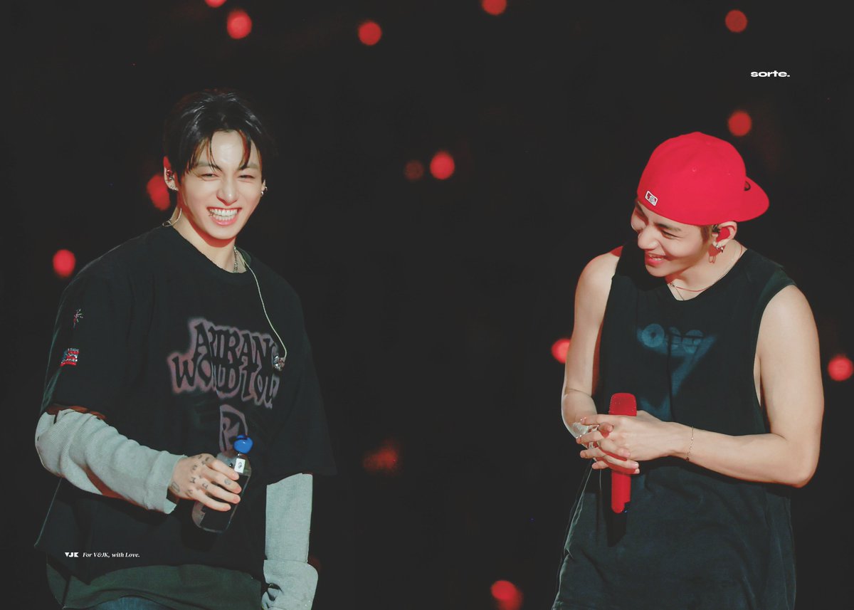 SORTE613's tweet photo. 🐰🐻😆💗💖
260805 Foxborough 태형 정국
#V #뷔 #TAEHYUNG #태형 #テテ
#JUNGKOOK #정국 #JK #グク https://t.co/R3hY8CwWk8